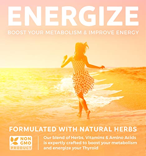 Thyroid Support with Iodine - 120 Capsules (Non-GMO) Healths Harmony buy supplements canada