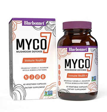 Bluebonnet Nutrition Myco-7 Mushroom Defense – 7 Organically Grown U.S. Whole Bluebonnet buy supplements canada