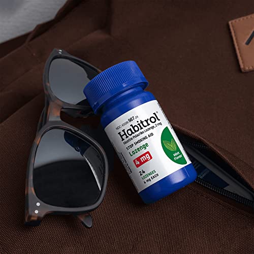 Habitrol Nicotine Lozenges 4 mg Mint Flavor - 72 Count – Stop Smoking Aid Habitrol buy supplements canada