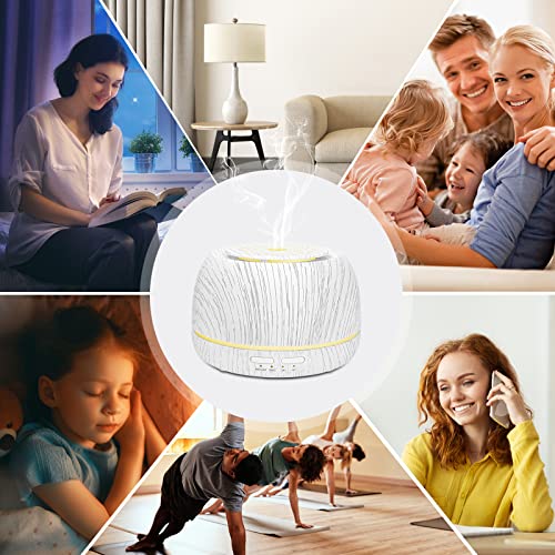 SEEDSEEL 300ML Essential Oil Diffuser, Remote Control Cool Mist Air Aromatherapy Diffuser SEEDSEEL buy supplements canada