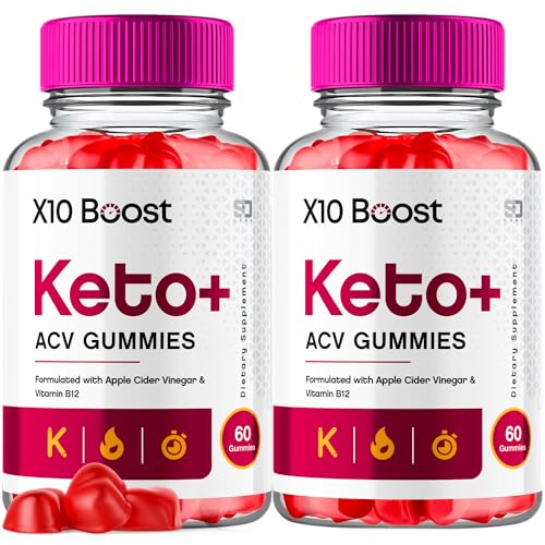 (2 Pack) X10 Boost Keto ACV Gummies Advanced Weight Loss, X10 Boost Keto S.O Labs buy supplements canada