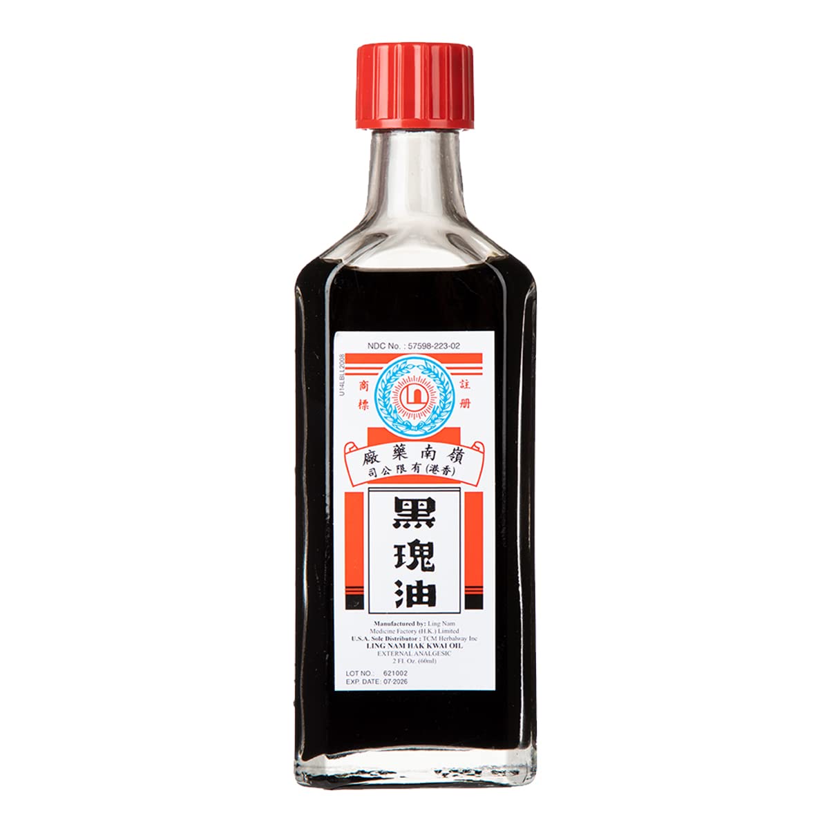 Ling Nam HAK Kwai Oil, Simple Backache Strains Bruises Sprain External analgesic, Relief Pains of Muscles and Joint, Authentic US Import 60ML (1) Ling Nam buy supplements canada