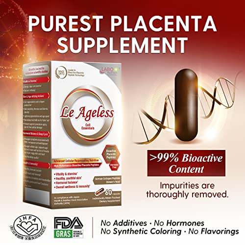 LABO Nutrition Le Ageless – Placenta Cell Rejuvenating Therapy from Japan – Enhanced with Collagen LABO Nutrition buy supplements canada