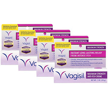 Vagisil Maximum Strength Feminine Anti-Itch Cream with Benzocaine for Women, Helps Relieve Yeast Vagisil buy supplements canada