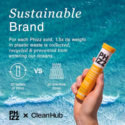 Phizz Electrolytes, Multivitamin & Hydration Tablets - 20 Effervescent Rehydration Electroly Phizz buy supplements canada