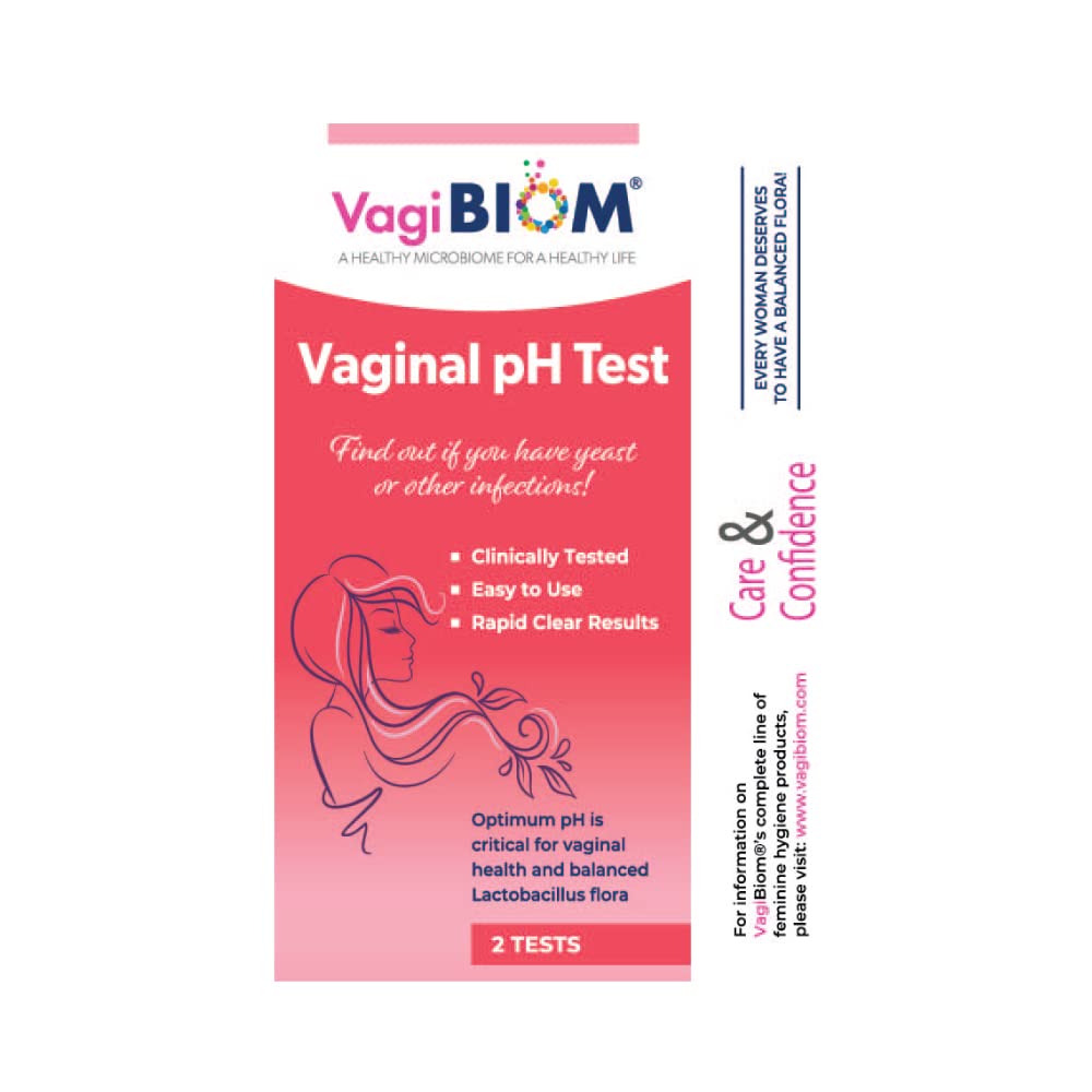 VagiBiom Vaginal pH Tester: Balanced and Healthy Vaginal microbiome ensures Optimum pH VagiBiom buy supplements canada
