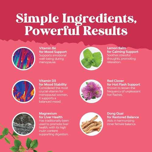 Complete Herbal Menopause Supplement for Women - Multibenefit Menopause Relief Hormone Natures Craft buy supplements canada