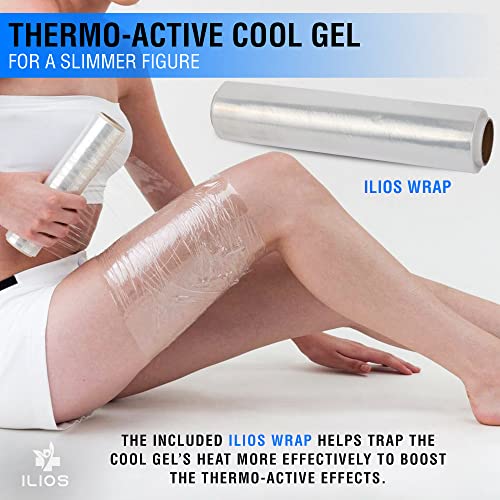 SlimSpa Cyro-Slim Cold Gel With Ilios Wrap - Skin Firming & Tightening Cryo Gel Solution ILIOS buy supplements canada