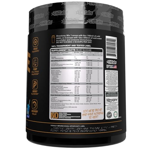 EHP Labs Pride Pre Workout Powder Energy Supplement - Sugar Free Preworkout for Men EHP Labs buy supplements canada