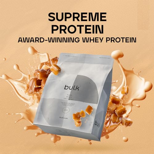 Bulk Pure Whey Protein Powder Shake, Salted Caramel, 500 g, Packaging May Vary Bulk buy supplements canada