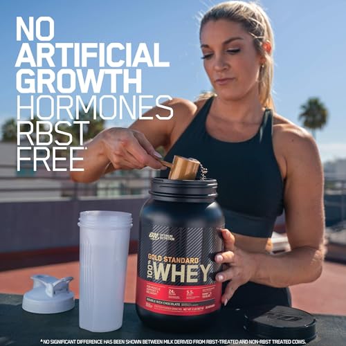 Optimum Nutrition Gold Standard 100% Whey Protein Powder, Double Rich Chocolate Optimum Nutrition buy supplements canada