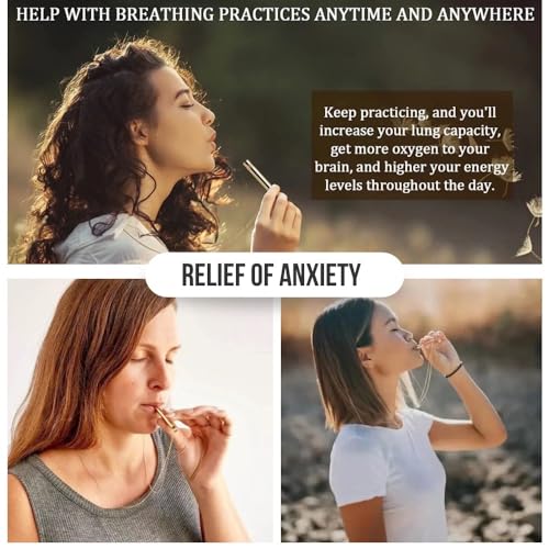 Mariscal Anxiety Breathing Necklace - Rose Gold Anti Anxiety Necklace Breathing for Women and Men Mariscal Store buy supplements canada