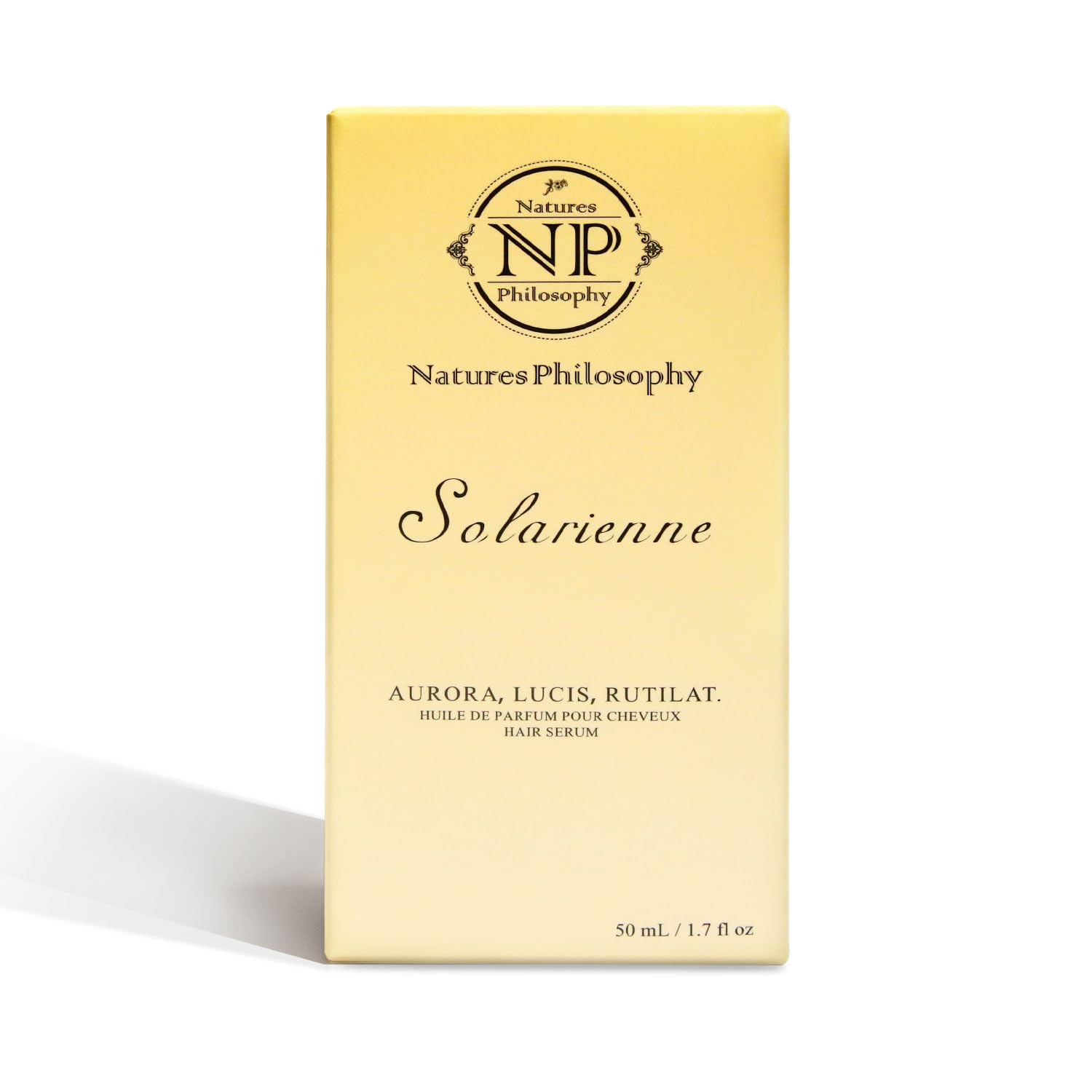 NP NATURES PHILOSOPHY Hair Perfume, Leave-in Hair Serum & Shine Hair Spray for Women, Anti-Frizz, Long Lasting Fragrance, Lightweight Conditioner & Glossier Hair Perfume oils - 50ml（Solarienne） NP NATURES PHILOSOPHY buy supplements canada
