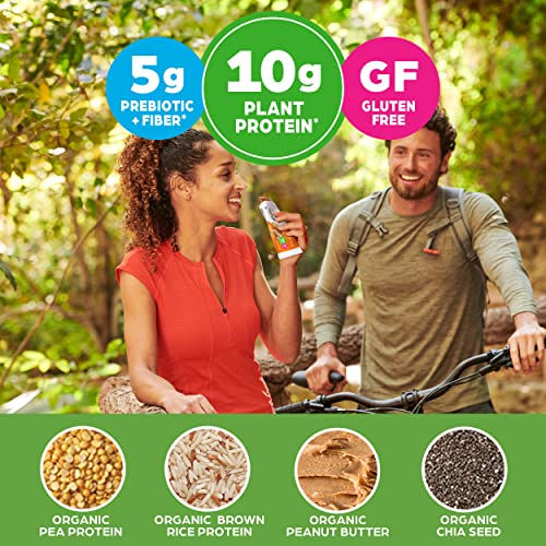 Orgain Organic Vegan Protein Bars, Peanut Butter - 10g Plant Based Protein Orgain buy supplements canada