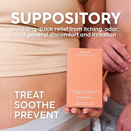 MOMOTARO APOTHECA 14 Organic Vaginal Suppositories Alternative, Fast Acting, Alleviate Dryness MOMOTARO APOTHECA buy supplements canada