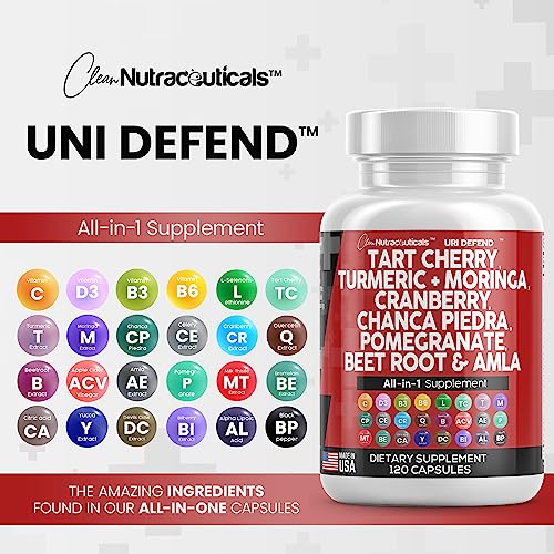 Tart Cherry Extract Capsules 20,000mg with Turmeric 8000mg Moringa Clean Nutraceuticals buy supplements canada