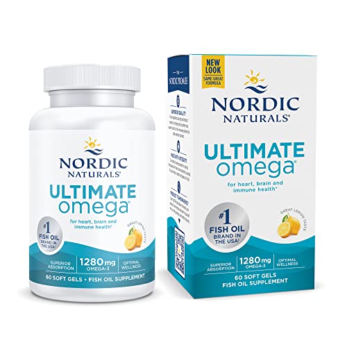 Nordic Naturals Ultimate Omega, Lemon Flavor - 60 Soft Gels - 1280 mg Omega-3 Nordic Naturals buy supplements canada