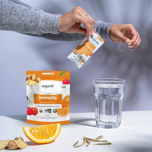 Organifi Immunity - Organic Superfood Immunity Support - 15 Single Serve Packets Organifi buy supplements canada