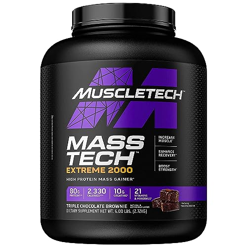Muscletech Mass Gainer Mass-Tech Extreme 2000, Muscle Builder Whey Protein Powder MuscleTech buy supplements canada