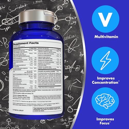 Focus Factor Nutrition for The Brain Improved Memory & Concentration Brain Supplement, 150 Count, 1 Pack (10407) Focus Factor buy supplements canada