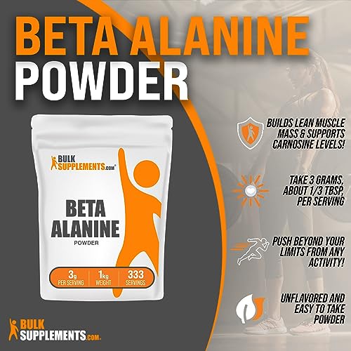 BULKSUPPLEMENTS.COM Beta Alanine Powder - Beta Alanine Pre Workout, Beta Alanine BULKSUPPLEMENTS.COM buy supplements canada