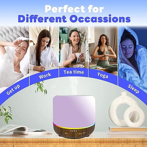 Scent Essential Oil Diffuser 2 Pack Max 200 ML Ultrasonic Cool Mist Humidifiers and Aromatherapy Otheya buy supplements canada