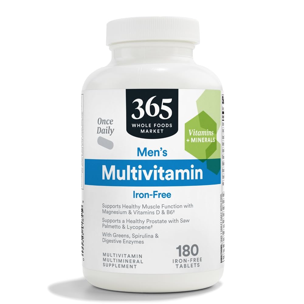 365 by Whole Foods Market, Men's One Daily Multivitamin Tablets, 180 Count 365 by Whole Foods Market buy supplements canada