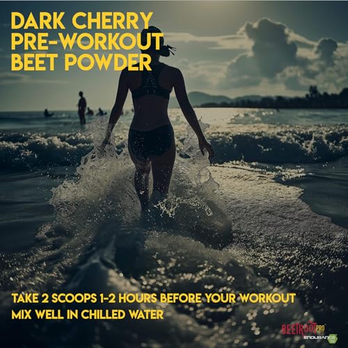Beetroot Pro Pre-Workout Powder - 10oz, 28 Servings, Dark Cherry Flavor - Boosts Energy Beetroot Pro buy supplements canada