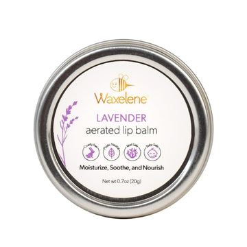 Lavender Aerated Lip Balm tin - Single Waxelene buy supplements canada