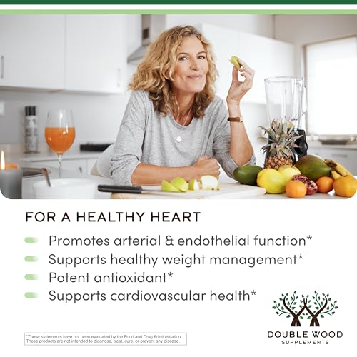 Citrus Bergamot Supplement, 1000mg, 60 Capsules - Supports Healthy Cholesterol & Triglyceride Levels - 1,000mg Servings Double Wood Supplements buy supplements canada