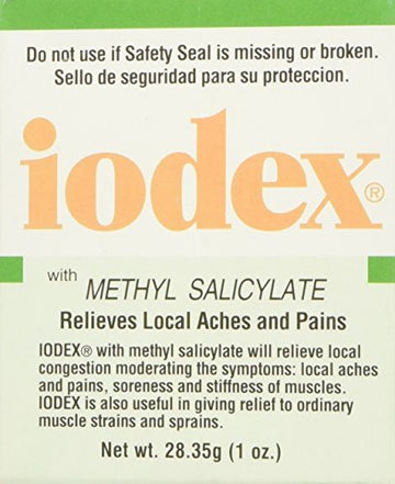 IODEX with Methyl Salicylate 1 OZ - (Pack of 2) IODEX buy supplements canada