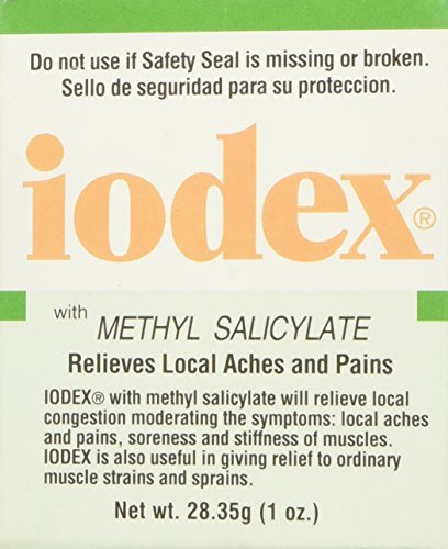 IODEX with Methyl Salicylate 1 OZ - (Pack of 2) IODEX buy supplements canada