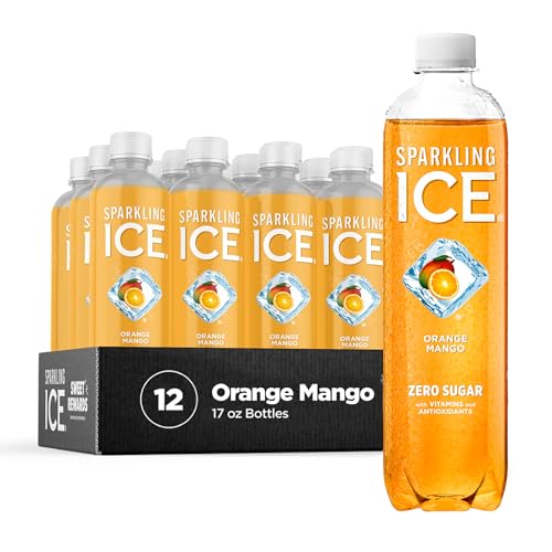 Sparkling Ice, Orange Mango Sparkling Water, Zero Sugar Flavored Water, with Vitamins Sparkling ICE buy supplements canada