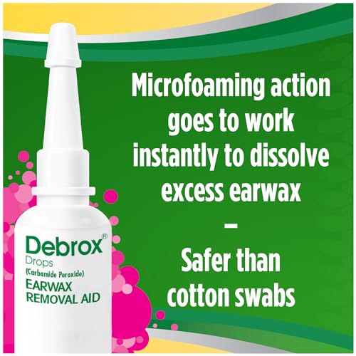 Debrox Ear Wax Removal Drops, Gentle Microfoam Ear Wax Remover, 0.5 Fl Oz Debrox buy supplements canada