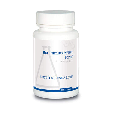 BIOTICS RESEARCH Bio Immunozyme Forte Multivitamin, Echinacea, Cayenne Pepper, Lactobacillus acidophilus, Botanicals, Probiotics, Amino Acids, Organs/Glandulars for Immune System Health 180 Capsules BIOTICS RESEARCH buy supplements canada