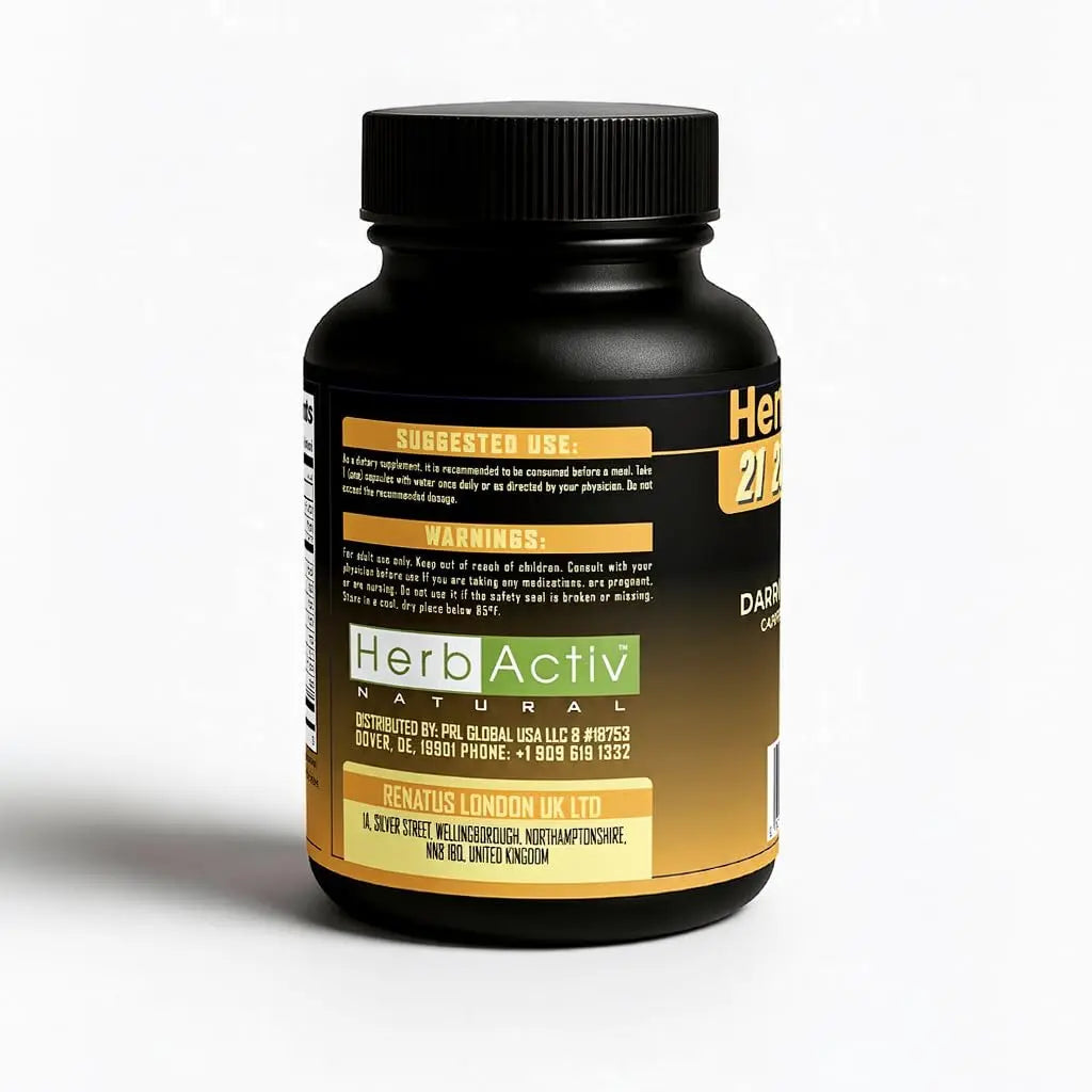 Herb Activ Natural Primal Multivitamin - 21 Essential Vitamins & Minerals - Daily Vitamin & Mineral Supplement - Energy & Wellness Support - 30 Capsules Herb Activ Natural buy supplements canada