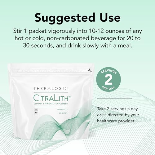 Theralogix CitraLith Vitamin & Mineral Supplement - 90-Day Supply - Kidney Health Theralogix buy supplements canada