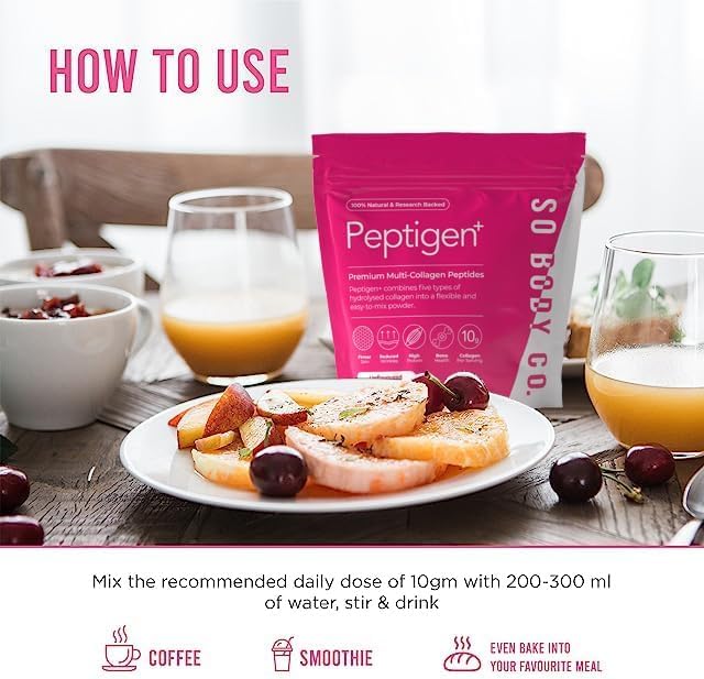 SoBodyCo Premium Collagen Supplement, Unique 5 Types of Collagen Powder, 300000mg, Collagen Peptides, Collagen So Body Co buy supplements canada