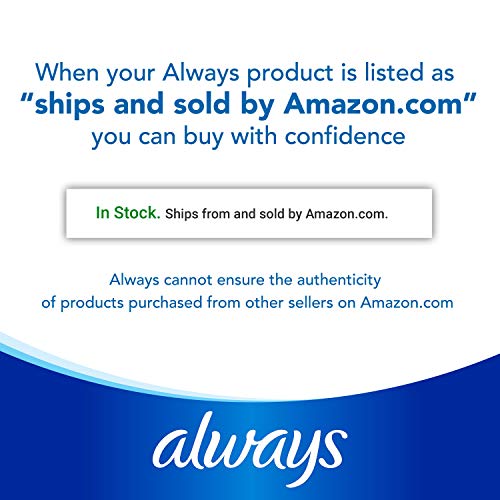 Always Infinity Feminine Pads For Women, Size 4 Overnight Absorbency, Multipack, With Flexfoam Always buy supplements canada