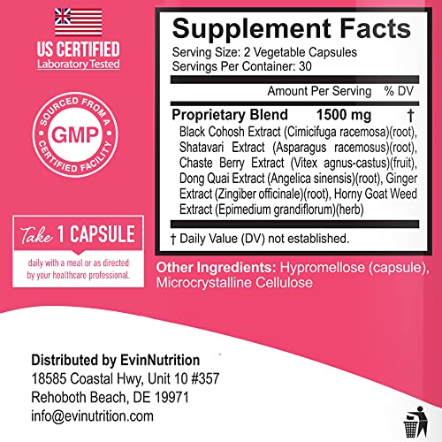 Evinutrition Estrobalance Capsule for Women - Menopause Mood and Energy Support Evinutrition buy supplements canada