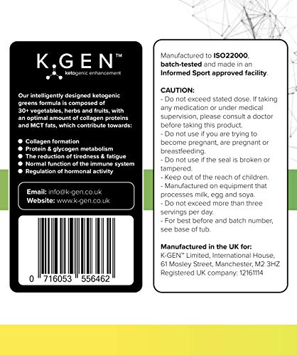 K-GEN™ Keto Greens Collagen Powder Superfood Micronutrient & Anti-oxidant Blend K GEN ketogenic enhancement buy supplements canada