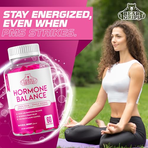 Hormone Balance for Women - PMS Relief Gummies and Bloating Relief for Women Bear Grips buy supplements canada