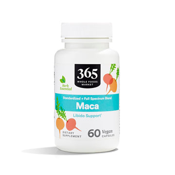 365 by Whole Foods Market, Maca Standardized + Full Spectrum Blend, Libido Support, Vegan Capsules, 60 Count 365 by Whole Foods Market buy supplements canada