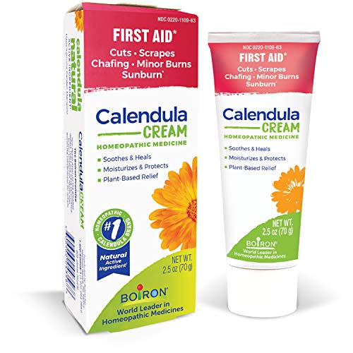Boiron Calendula Cream for First Aid, Minor Burns, Cuts, Scrapes, Insect Bits and Sunburn - 2.5 oz Boiron buy supplements canada