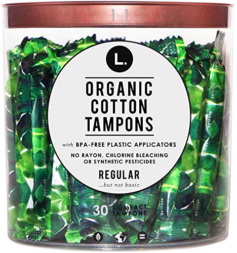 L. Organic Cotton Regular Absorbency Compact Tampons 30 Count L. buy supplements canada