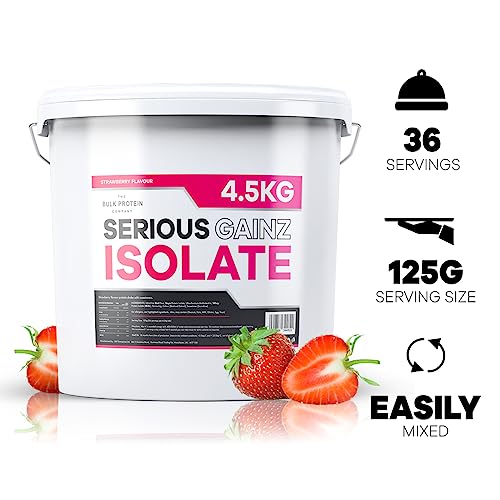 The Bulk Protein Company, Serious Gainz Isolate – 4.5kg – Whey Protein Powder The Bulk Protein Company buy supplements canada