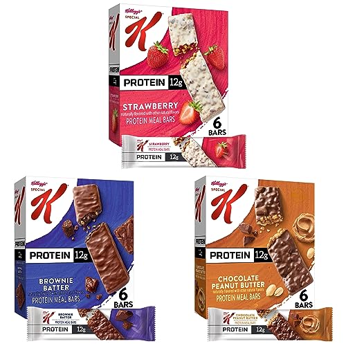 Kellogg's Special K Protein Meal Bars, Meal Replacement, Bulk Protein Snacks, Variety Pack Special K buy supplements canada